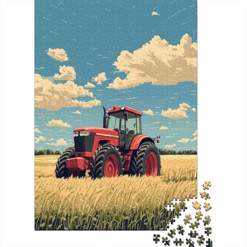 Puzzle 1000 Teile, Zugmaschine Collection, Geschicklichkeitsspiel Für Die Ganze Familie, Erwachsenenpuzzle Ab 14 Jahren - Holzpuzzle 1000pcs (75x50cm) von MOBYAT