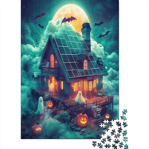 Puzzle 1000 Teile,Puzzle Erwachsene, Impossible Puzzle, Geschicklichkeitsspiel Für Die Ganze Familie,Puzzle Farbenfrohes Legespiel - Schloss.Home DekoRatteion Puzzle 1000pcs (75x50cm) von MOBYAT