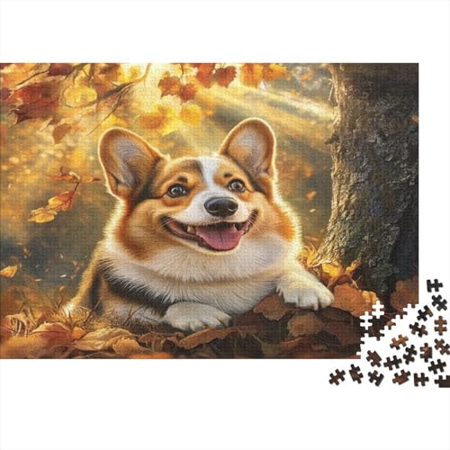 Puzzle 1000 Teile,Puzzle Erwachsene, Impossible Puzzle, Geschicklichkeitsspiel Für Die Ganze Familie,Puzzle Farbenfrohes Legespiel - Shetland Sheepdog.Home Dekoration Puzzle 1000pcs (75x50cm) von MOBYAT