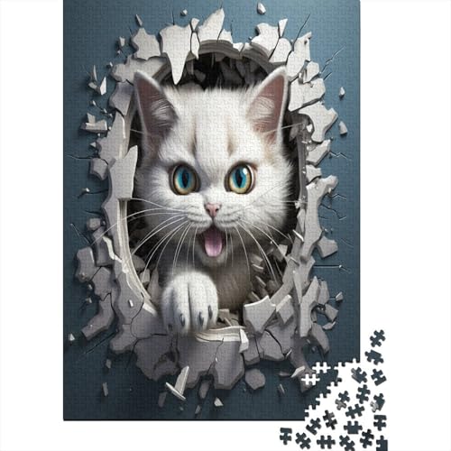 Puzzle 1000 Teile - 3D Tier Avatar - Puzzle Für Erwachsene, [Exklusiv] 1000pcs (75x50cm) - Holzpuzzle von MOBYAT