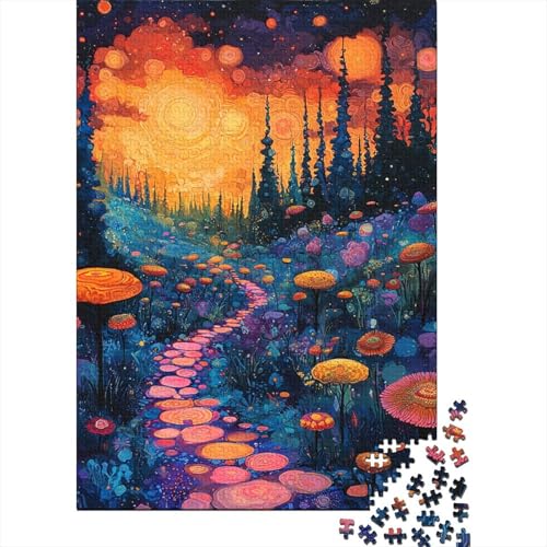 Puzzle 1000 Teile - Seltsame Welten - Puzzle Für Erwachsene, [Exklusiv] 1000pcs (75x50cm) - Holzpuzzle von MOBYAT