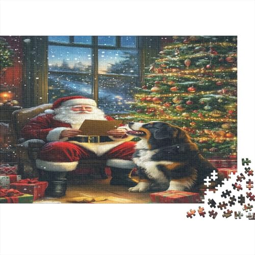 St. Bernard 1000 Teile Hölzern Puzzle 1000pcs (75x50cm) von MOBYAT