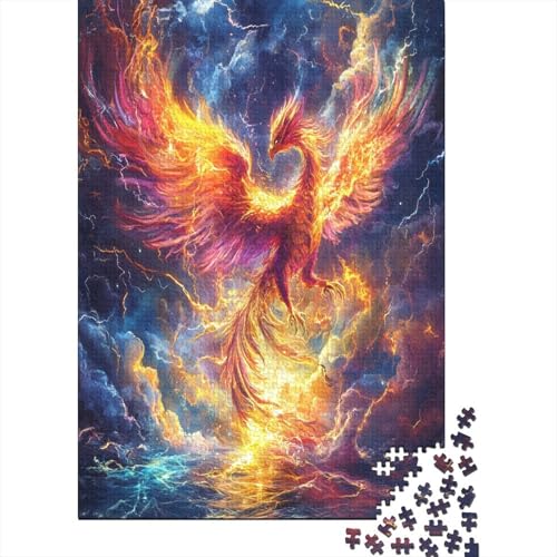 Woody Puzzle 1000 Teile – Puzzle Für Erwachsene – Phoenix 1000pcs (75x50cm) von MOBYAT