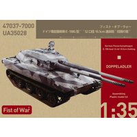 MODELCOLLECT UA35028 1:35 Fist of War, German E100 super heavy tank , Ausf. G, 105 mm twin guns von MODELCOLLECT