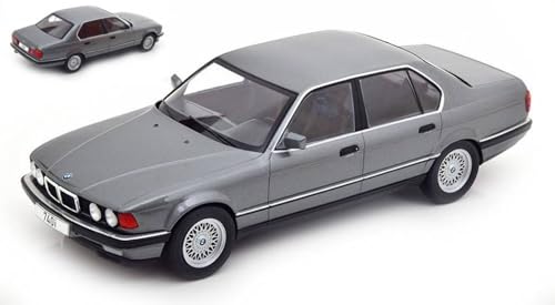 MODELLINO IN Scala COMPATIBILE Con BMW 730i (E32) 7 Series METALLIC Grey 1:18 MODELCARGROUP MCG18161 von MODELCARGROUP