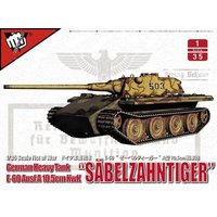 MODELCOLLECT UA35020 1:35 German Heavy tank "Säbelzahntiger" E-60 Ausf.A 10.5 cm KwK von MODELCOLLECT