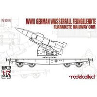 MODELCOLLECT UA72172 1:72 WWII German Wasserfall Ferngelenkte Flarakete auf Güterwagen von MODELCOLLECT