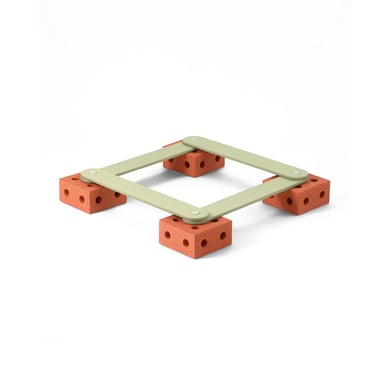 MODU Balance Track Set, burnt orange/dusty green von MODU