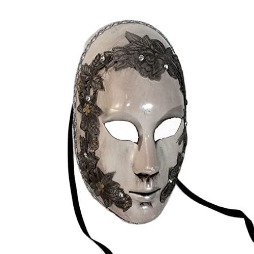 MOHDHAF- Halloween Maske Damen/Herren Maskenball Masken Musik Party Masken Halloween Hochzeit Mardi Gras Masken Urlaub Party Masken von MOHDHAF