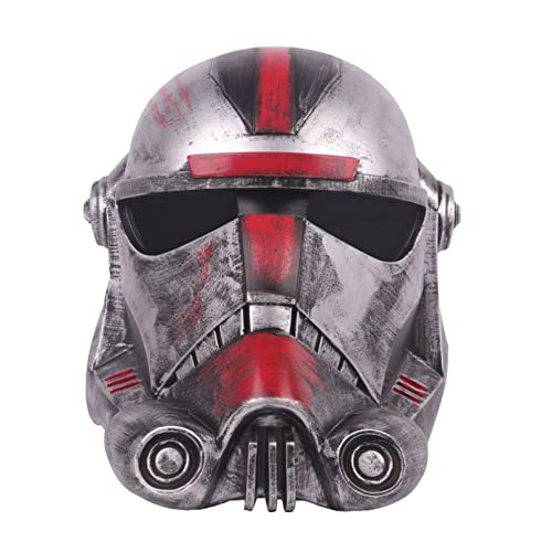 MOHDHAF- Halloween-Maske Klonsoldaten Imperial Stormtrooper Hunter Maske Cosplay PVC Helm Vollgesichtsmasken Halloween Maskerade Party von MOHDHAF