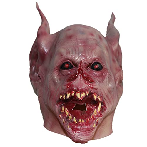 MOHDHAF-Hworks Bat Monster Mask Party Scary Headwear Cosplay Costume Props for Halloween von MOHDHAF