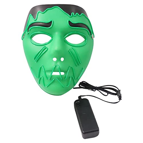 MOHDHAF-Hworks Incredible Green Hulk Mask Full Face Mask Cosplay Costume Props for Halloween Party von MOHDHAF