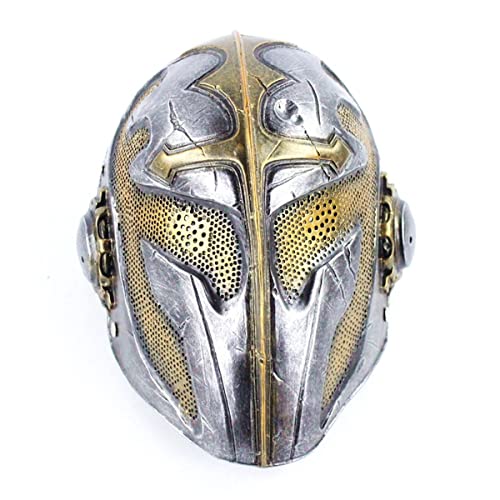 MOHDHAF-Hworks The Crusaders Mask Resin Full Face Mask Cosplay Costume Props for Halloween Party von MOHDHAF