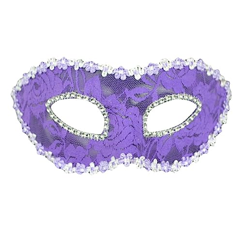 MOHDHAF- Maske 20 Stück Spitze Masken für Frauen Weihnachten Make-up Tanz Halloween Party Masken von MOHDHAF