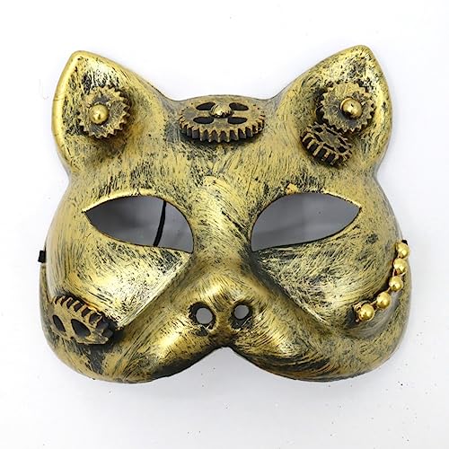 MOHDHAF- Maske Steampunk Phantom Maske Rollenspiel Maske Halloween Party Maske von MOHDHAF