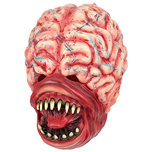 MOHDHAF- cosplay mask Halloween Horror Mask Zombie Brain Tumor Horror Realistische Monster Maske Maskerade Cosplay Maske von MOHDHAF