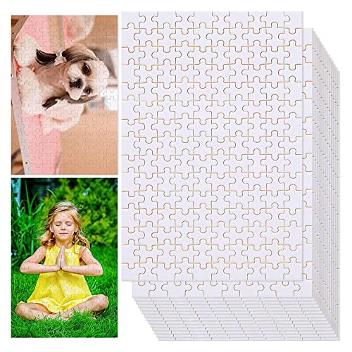 15 Sets Leeres Sublimations Puzzle 10 2 X 15 2 cm Sublimations Rohlinge Puzzle Handgefertigte Wandkunst 15 Teile/Set von MOIDHSAG