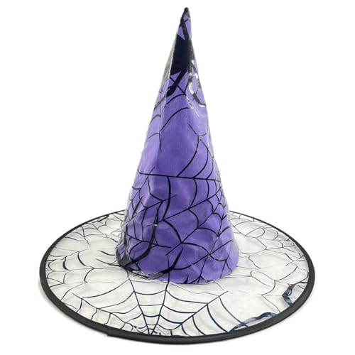 MOIDHSAG 5 Stück Horrible Hat Collection Kostüm Halloween Hexenhut Rollenspiel Zauberer Hut für Halloween Partys und Verkleidungen von MOIDHSAG
