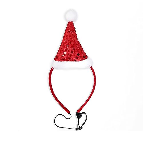 MOIDHSAG Verstellbares Weihnachts Stirnband Weihnachtsmütze Fotoshootings Geburtstag Neujahr Party Dekoration von MOIDHSAG