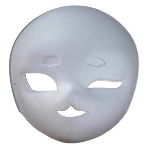 Maske, unlackiert, Maske, Hand für Halloween, Cosplay, Party, Kindergeburtstag, Maske von MOIDHSAG