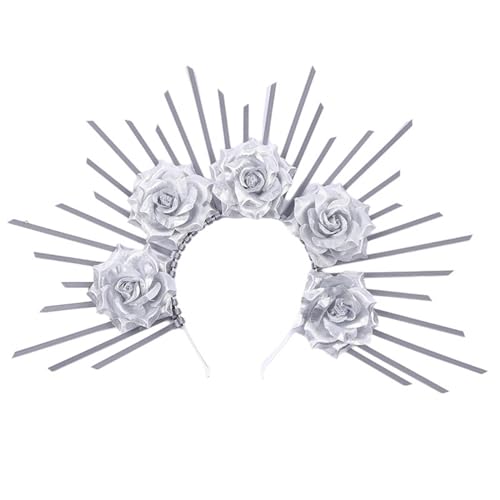 Modischer Haarschmuck, Kopfschmuck, Göttinnen-Haarband, Legierung, elegantes Party-Haar-Accessoire, Geschenk für Frauen von MOIDHSAG