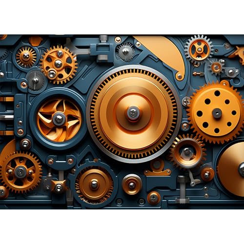 Puzzle 1000 Teile,Puzzle Erwachsene, EIN Herausforderndes Rätsel,Puzzlespiele für Die Ganze Familie,Geschenke für Frauen,Geschenke für Männer,Thema:Mechanischer Zahnrad Puzzle 1000 Teile,Puzzle Erwachsene, EIN Herausforderndes Rätsel,Puzzlespiele für Die Ganze Familie,Geschenke für Frauen,Geschenke für Männer,Thema:Mechanischer Zahnrad von MOJIGE