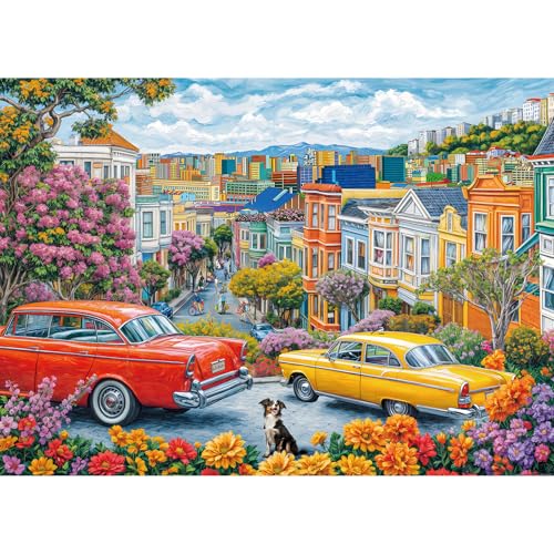 Puzzle 1000 Teile,Puzzle Erwachsene, EIN Herausforderndes Rätsel,Puzzlespiele für Die Ganze Familie,Geschenke für Frauen,Geschenke für Männer,Thema:Stadtlandschaft Puzzle 1000 Teile,Puzzle Erwachsene, EIN Herausforderndes Rätsel,Puzzlespiele für Die Ganze Familie,Geschenke für Frauen,Geschenke für Männer,Thema:Stadtlandschaft von MOJIGE