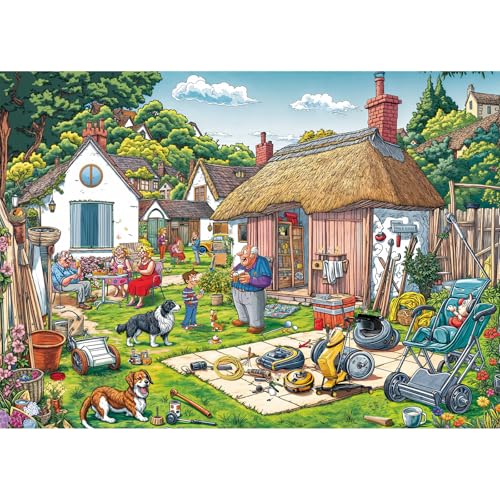Puzzle 1000 Teile,Puzzle Erwachsene, EIN Herausforderndes R채tsel,Puzzlespiele f체r Die Ganze Familie,Geschenke f체r Frauen,Geschenke f체r M채nner,ThemaLebhafter Innenhof Puzzle 1000 Teile,Puzzle Erwachsene, EIN Herausforderndes R채tsel,Puzzlespiele f체r Die Ganze Familie,Geschenke f체r Frauen,Geschenke f체r M채nner,ThemaLebhafter Innenhof von MOJIGE
