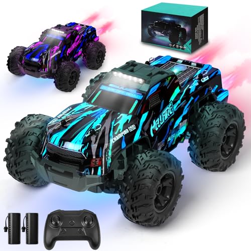 MOJINO Ferngesteuertes Auto ab 5 6 7 8 9 10 11 12Jahre Junge, Spielzeug ab 3-12 Jahre Junge 1:18 Rc Auto Geschenk Junge Kinder 5-12 Jahre 22KM/H Monstertruck von MOJINO