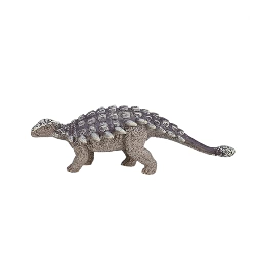 MOJO Ankylosaurus Brown | Handbemalte Spielfigur | prähistorische Dinosaurier-Kollektion | naturgetreu und sehr detailliert | Entworfen in Großbritannien von MOJO