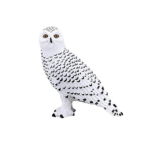 MOJO Schneeeule Wildlife Woodland Bird Tiermodell Spielfigur von MOJO