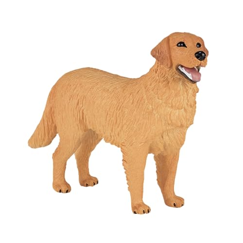 MOJO Golden Retriever Realistische Domestizierte Tierfigur, handbemalt von MOJO