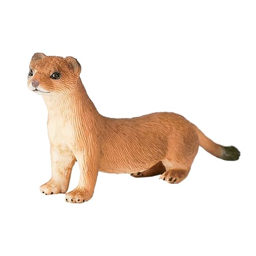 MOJO - Stoat | Handbemalte Spielfigur | Woodland Collection | naturgetreu und sehr detailliert | Entworfen in Großbritannien von MOJO