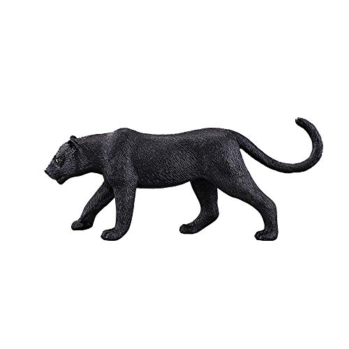 MOJO - Schwarze Panther | Handbemalte Spielfigur | Wildlife Collection | Lebensecht & Hochdetailliert | Entworfen im Vereinigten Königreich von MOJO