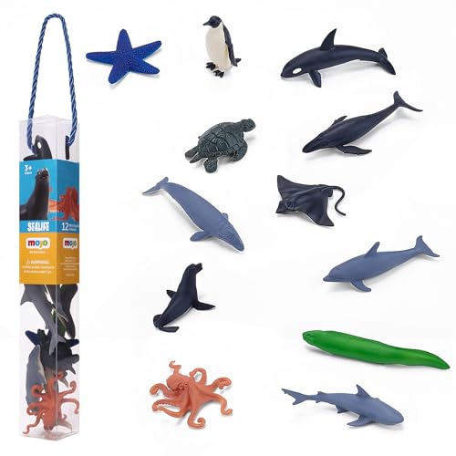 Mojo Sealife Mini Zeedieren Speelset, 12dlg. - 380056 von MOJO