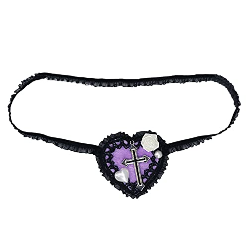 MOLKASIA Lolit Eye Gothics Eyepatch Heart Eyepatch Lolit EyeMask Cosplays Eyepatch Single Eye Gothics Eye von MOLKASIA