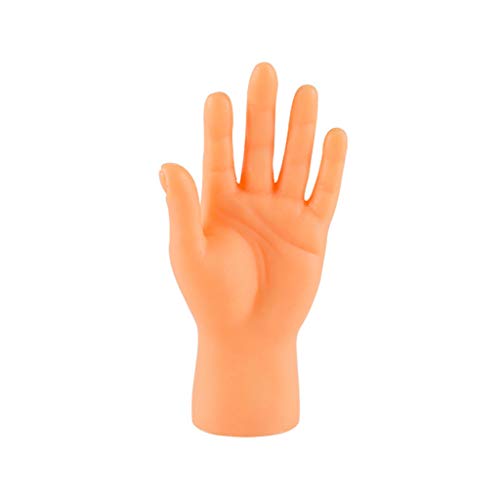 MOLKASIA Tease Kätzchen links rechts handwinzige Hand Fingerbett für handflächenförmige flache Hand lustige Hand Miniatur-Fingerpuppe von MOLKASIA