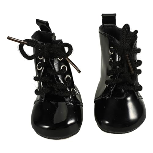 MOLUCKFU 1 Paar Puppenstiefel Mini Schuhe Ornamente Mini Schuhe Spielzeug Mini Schuhe Verzierung Mini Puppen Dekor Exquisite Mini Schuhe Puppenschuhe Dekor Miniatur von MOLUCKFU