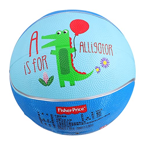 MOLUCKFU 1 STK der Ball Wasser Spielen Kindersportball Kickbälle für Kinder Lernspielzeug für Babys Spielzeug für Kinder kinderspielzeug elastisches Ballspielzeug Basketball aus Gummi Blue von MOLUCKFU