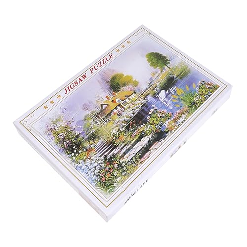 MOLUCKFU Puzzle 1000 Teile Papierpuzzle Spielzeug Lernpuzzle Landschaftsmalerei Puzzle Lustiges Familienspielzeug für Jungen und Mädchen und Erwachsene von MOLUCKFU