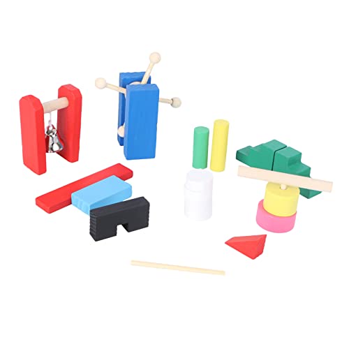 MOLUCKFU 1 Satz Domino-mechanismus Domino-spielsteine Domino-Auto-Spielzeug Domino-stapelblöcke Lernspielzeug Für Kinder Spielsteine ​​stapeln Dominospiel Für Kinder Kind Bausteine Hölzern von MOLUCKFU