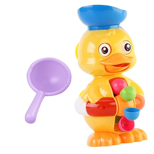 MOLUCKFU 1 Satz Ente Badespielzeug Duschspielzeug Badespielzeug Für Den Innenbereich Wasserspielspielzeug Für Kleinkinder Badespielzeug Für Badespielzeug Für Babys Abs von MOLUCKFU