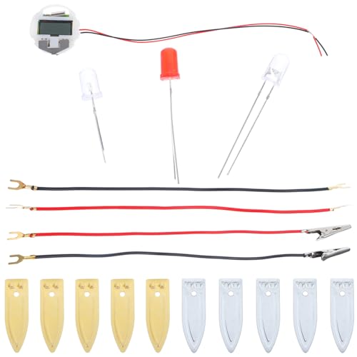 MOLUCKFU 1 Satz Experimenteller Bausatz zur Fruchtstromerzeugung Chemie experimente Physik experimente Kit zur Herstellung von Obstbatterien Projekt-Kit für Fruchtbatterien akku Metall von MOLUCKFU