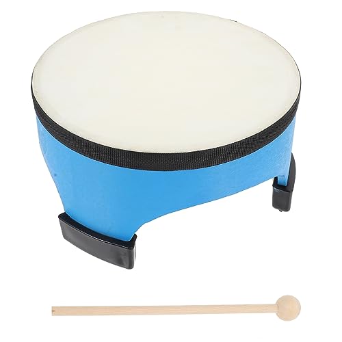 MOLUCKFU 1 Satz Große Trommel Aus Schaffell Percussion- -Trommel Trommel Für Schlaginstrument Musiktrommel Bodentrommelspielzeug Für Musikspielzeug Holzkreis von MOLUCKFU