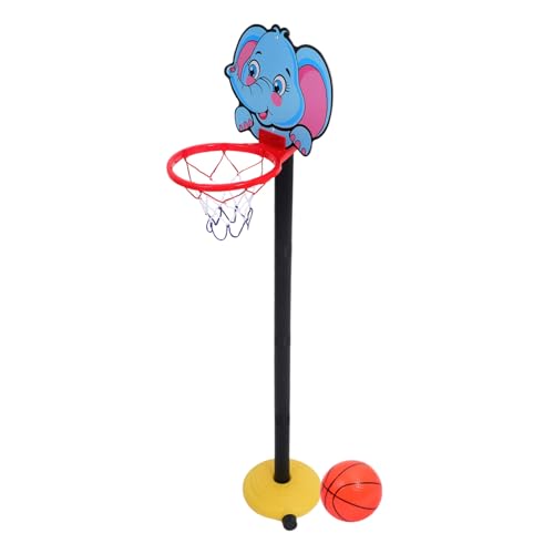 MOLUCKFU 1 Satz Hebbarer Basketballständer Für Kinder Bewegendes Basketballkorb-Kleinkind Spielzeug-basketballkorb Für Kleinkinder Basketballkorb Für Jungen Basketballkörbe Für Kinder Nylon von MOLUCKFU