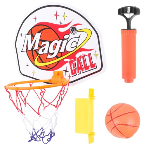 MOLUCKFU 1 Satz Indoor-basketballkörbe Basketballrahmen Wandbasketballbrett Basketball-zubehör Basketballständer Für Cartoon-Basketball-Rahmen Korbregal Für Plastik von MOLUCKFU