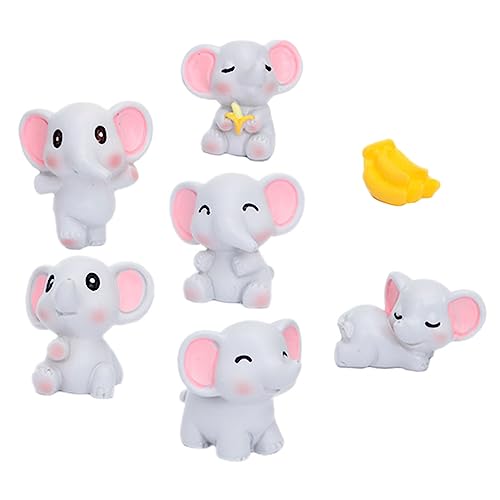 MOLUCKFU Mini Figur Aus Kunstharz Dekoratives Elefant Bastelset Für Garten Und Wohnschrank Exquisites DIY Miniatur Ornament MOLUCKFU Mini Figur Aus Kunstharz Dekoratives Elefant Bastelset Für Garten Und Wohnschrank Exquisites DIY Miniatur Ornament von MOLUCKFU