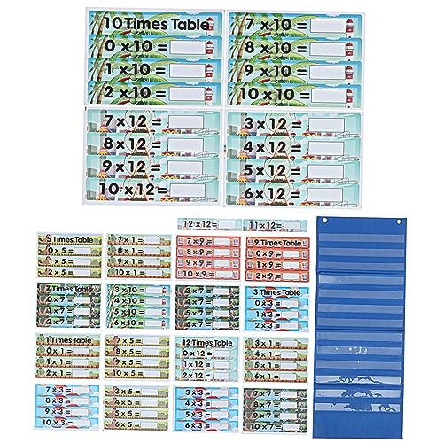 MOLUCKFU 1 Satz Multiplikationsunterrichts Klassenzimmerkarten Multiplikations Mathe Karten Einmaleins Lernkarten Schule Multiplikations Lernkarten Mathe Karten von MOLUCKFU