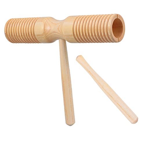 MOLUCKFU 1 Satz Musikinstrument Frühunterricht Lärminstrument Percussion Musikinstrument Spielzeug Musikinstrumente Musikalisches Trainingswerkzeug Pädagogisches Musikspielzeug Aus Holz von MOLUCKFU