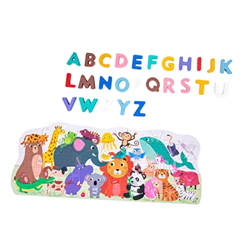 MOLUCKFU 1 Satz Puzzle passendes Spielzeug Vorschul-Puzzle-Spielzeug Zahlenpuzzle Pädagogisches Spielzeug Kinder Puzzle puzzlekleber Puzzlematte pädagogisches Puzzle Puzzlebrett für Kinder von MOLUCKFU